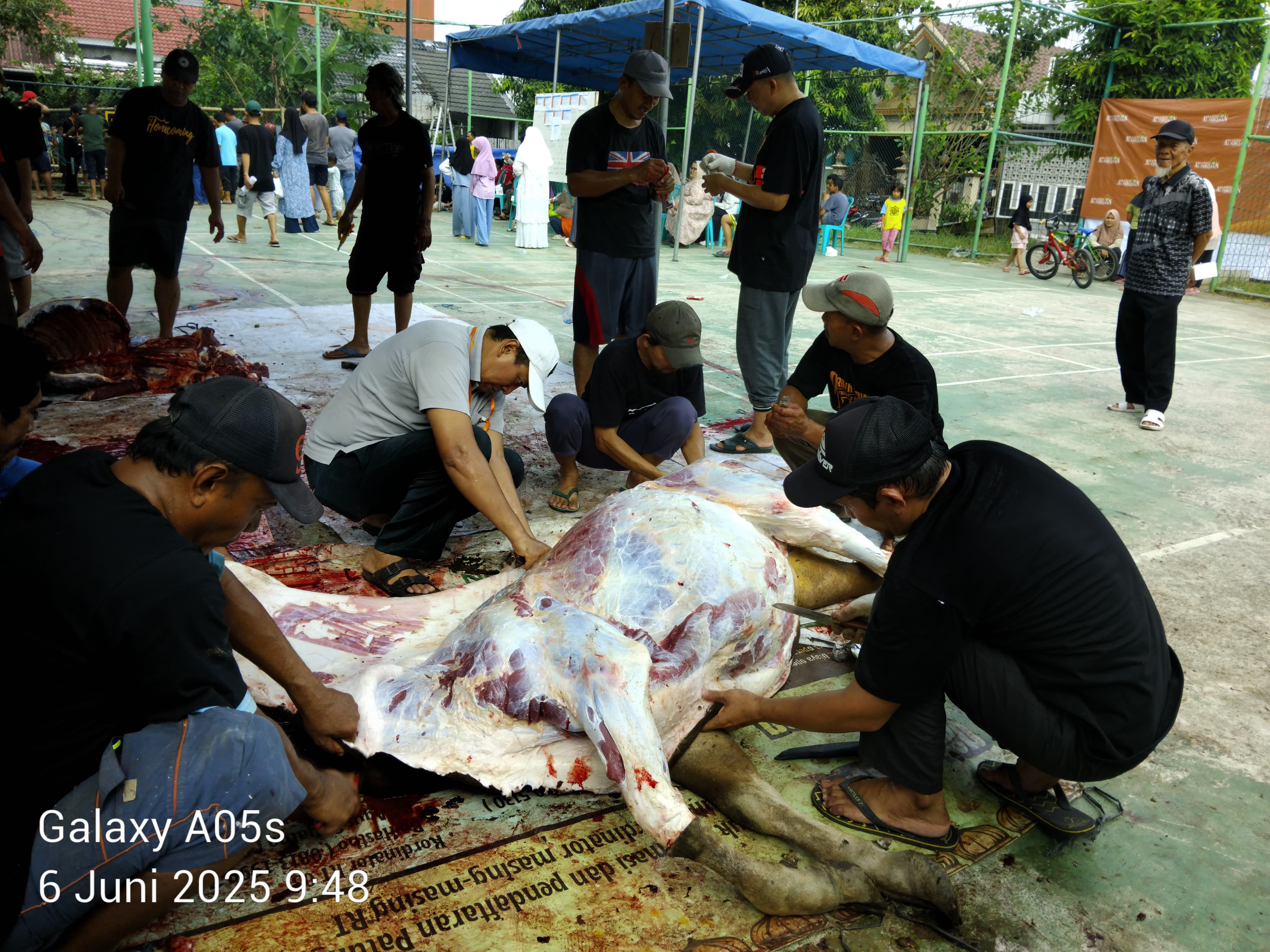 Pendistribusian Daging Qurban Idul Adha 1446 H