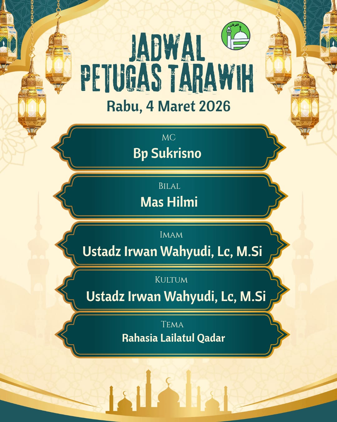 Kultum Subuh Ramadhan