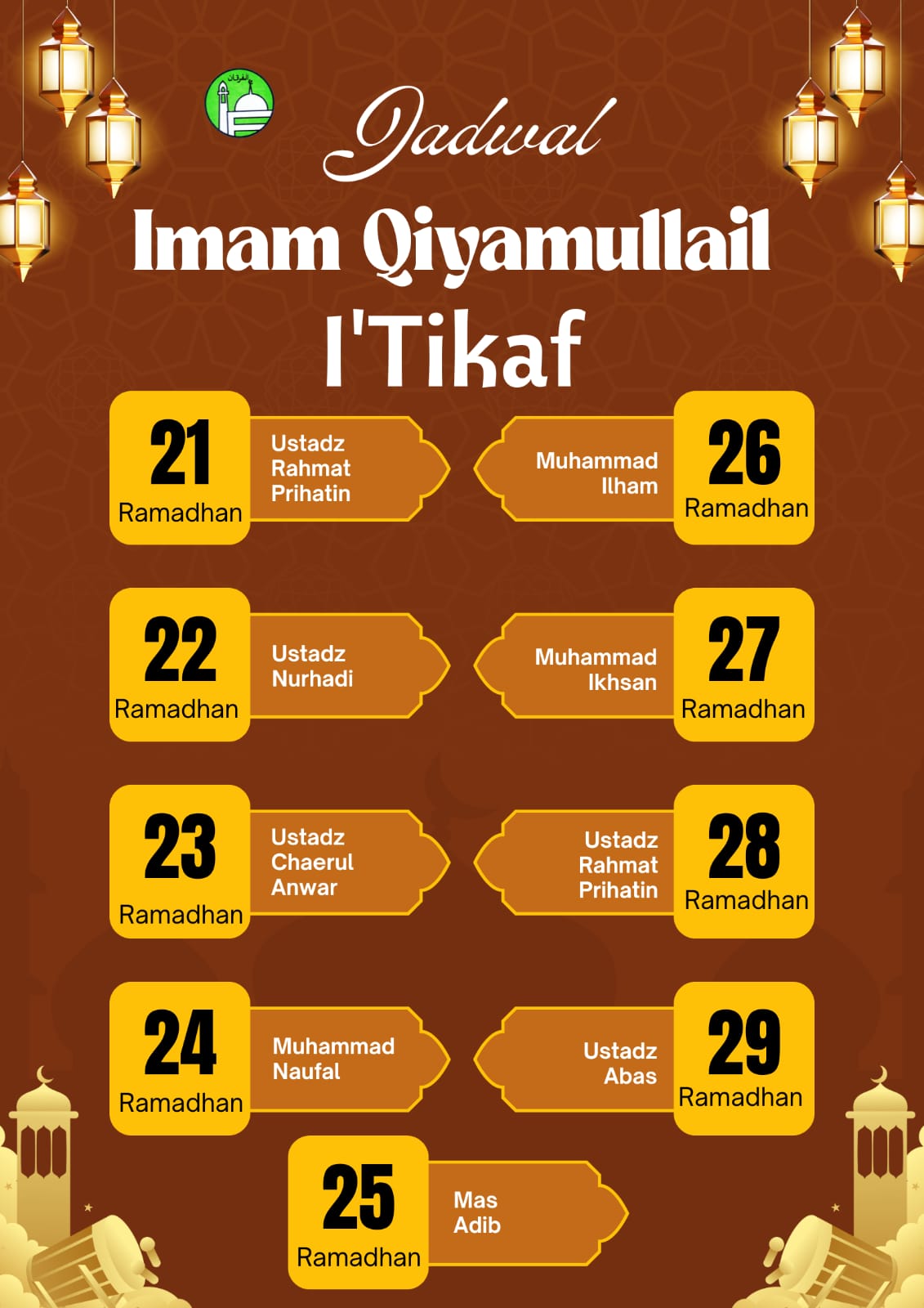 Itikaf dan Sahur Bersama