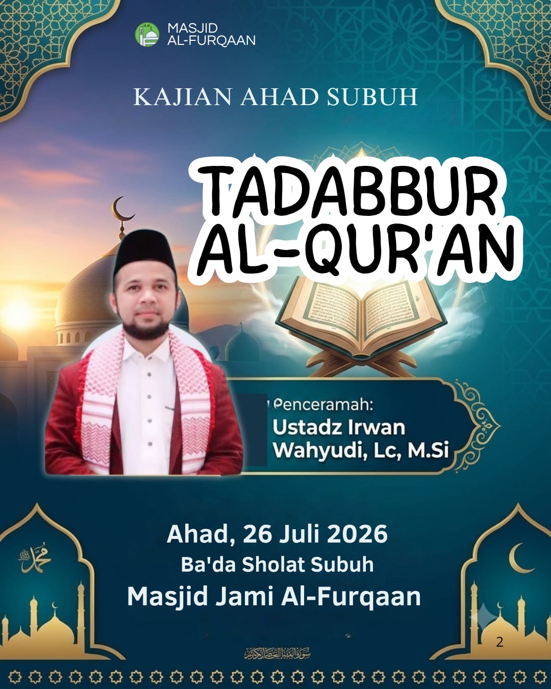 Kajian Ahad Pagi
